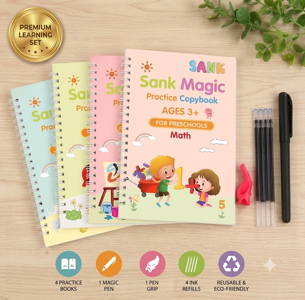 Sank Magic Practice Copybook