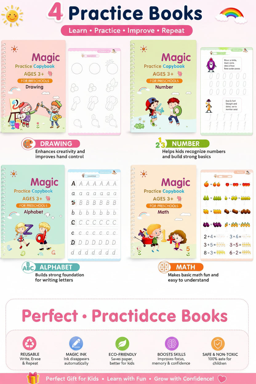 Sank Magic Practice Copybook