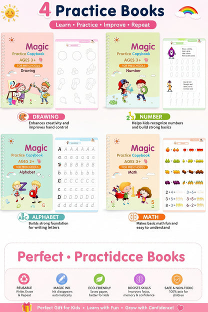 Sank Magic Practice Copybook