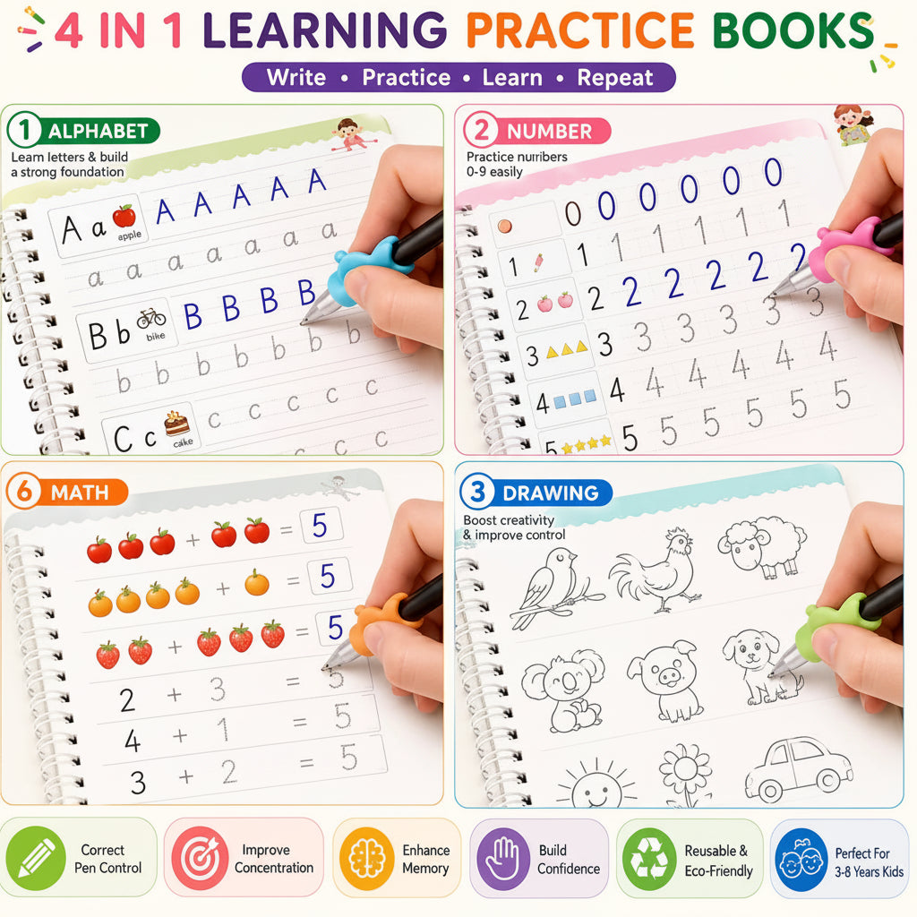 Sank Magic Practice Copybook