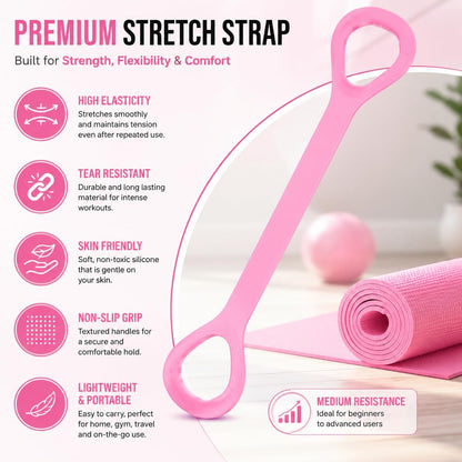 Figure 8 Workout Resistance Band for Yoga (Pack of 1)